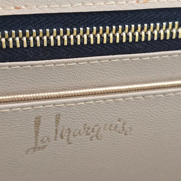 La Marquise - Vintage Tapestry Bag, Gold Hardware & Velvet Back - Picture 9 of 9